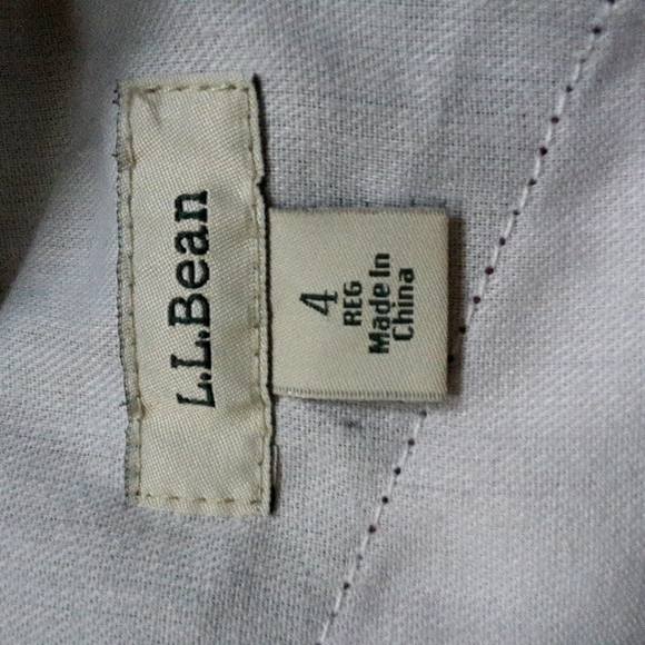 LL Bean Purple Cargo Skinny Pants - Picture 1 of 1